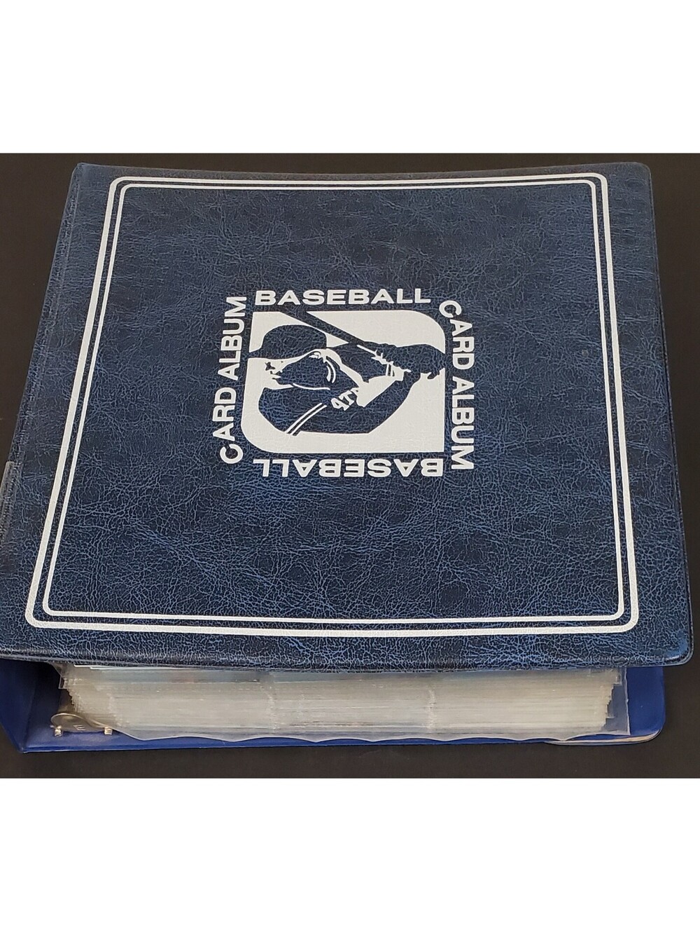 Vintage 1988 Leaf Baseball Card Album with Baseball Cards Collection of 750+ VG